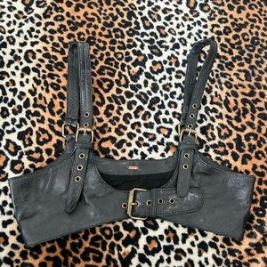 Free people Rebel Leather Harness